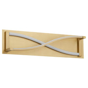 Quorum - 3-5006-40 - LED Vanity - Hyperion - Aged Brass