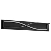 Quorum - 3-5007-15 - LED Vanity - Hyperion - Black