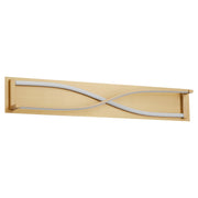 Quorum - 3-5007-40 - LED Vanity - Hyperion - Aged Brass