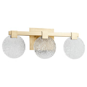 Quorum - 3-5052-40 - LED Vanity - Axiom - Aged Brass