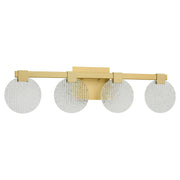 Quorum - 3-5053-40 - LED Vanity - Axiom - Aged Brass