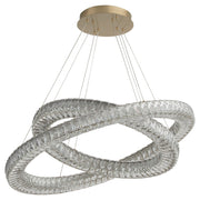 Quorum - 3-876-40 - LED Pendant - Élan - Aged Brass