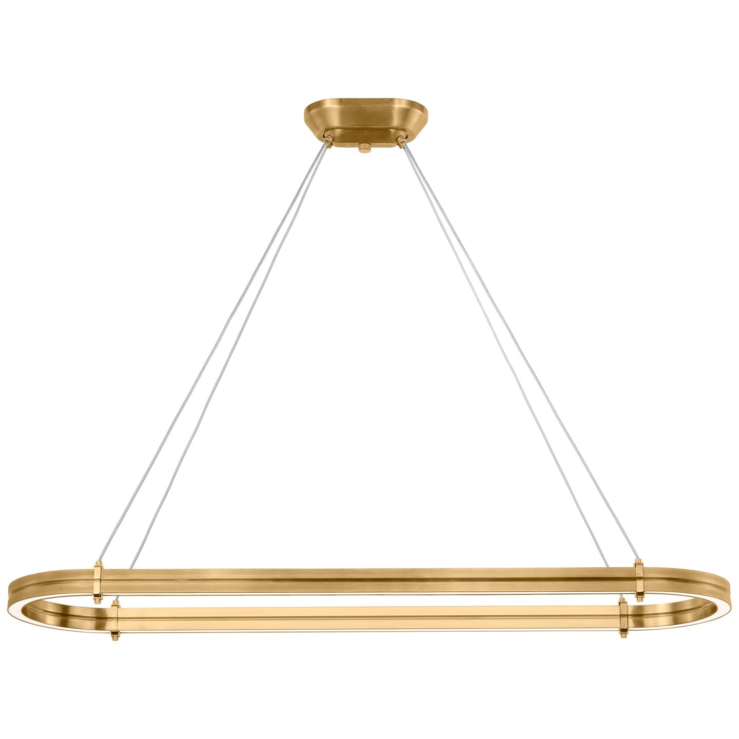 Ralph Lauren - RL 5678NB - LED Linear Chandelier - Paxton - Natural Brass