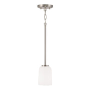 Capital Lighting - 348812BN-542 - One Light Pendant - Lawson - Brushed Nickel