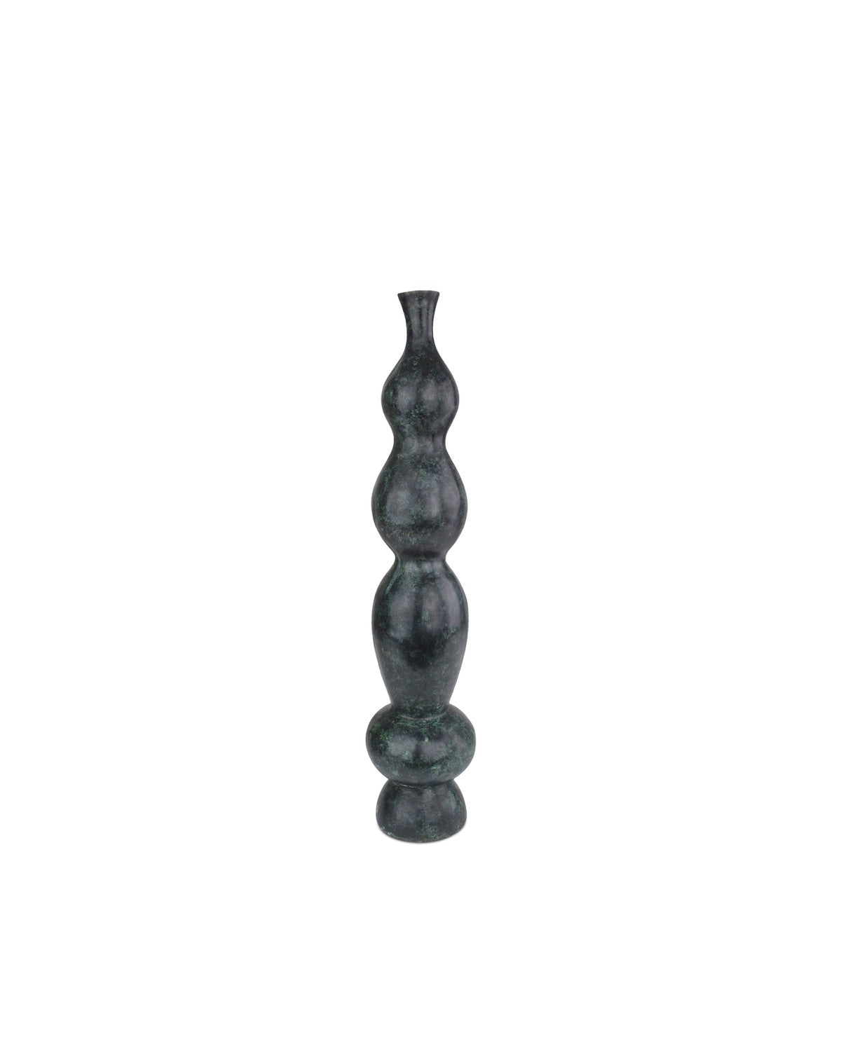 Currey and Company - 1200-0831 - Vase - Jade Green/Gold