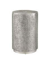 Currey and Company - 4000-0169 - Accent Table - Antique Silver