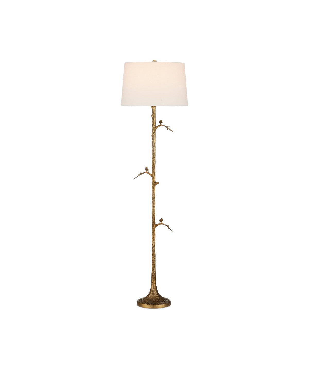 Currey and Company - 8000-0150 - One Light Floor Lamp - Antique Brass