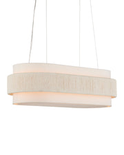 Currey and Company - 9000-1135 - Five Light Chandelier - White/Sugar White
