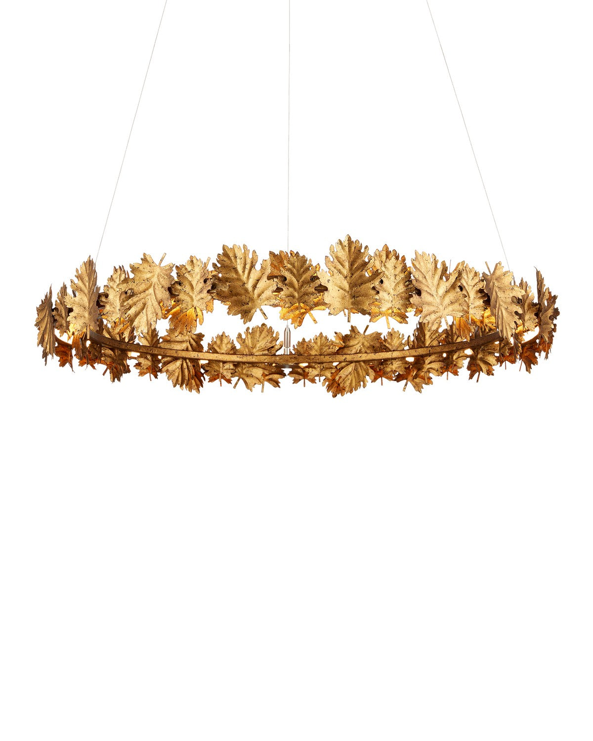 Currey and Company - 9000-1145 - LED Chandelier - Gold Leaf