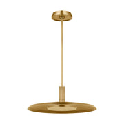 Visual Comfort Modern - AKPD17027NB - LED Pendant - Saucer - Natural Brass