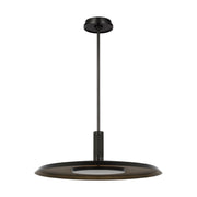 Visual Comfort Modern - AKPD17127BZ/DB - LED Pendant - Saucer - Dark Bronze/Darkened Brass