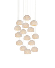 Currey and Company - 9000-1180 - 15 Light Pendant - Natural