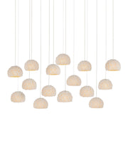Currey and Company - 9000-1181 - 15 Light Pendant - Natural