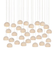 Currey and Company - 9000-1182 - 30 Light Pendant - Natural