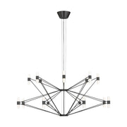 Visual Comfort Modern - SLCH24727BZ - LED Chandelier - Lassell - Dark Bronze