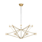 Visual Comfort Modern - SLCH24727NB - LED Chandelier - Lassell - Natural Brass