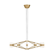 Visual Comfort Modern - SLCH24927NB - LED Chandelier - Lassell - Natural Brass