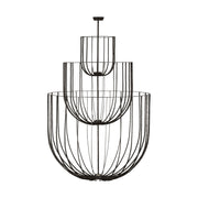 Visual Comfort Modern - SLCH32927AI - LED Chandelier - Sanchi - Aged Iron