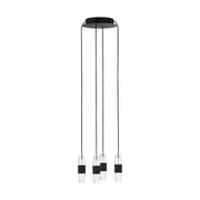Visual Comfort Modern - SLCH38327B - LED Chandelier - Lassell - Nightshade Black
