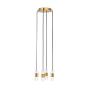 Visual Comfort Modern - SLCH38327NB - LED Chandelier - Lassell - Natural Brass