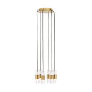 Visual Comfort Modern - SLCH38427NB - LED Chandelier - Lassell - Natural Brass