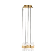 Visual Comfort Modern - SLCH38527NB - LED Chandelier - Lassell - Natural Brass