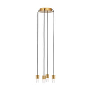 Visual Comfort Modern - SLCH39027NB - LED Chandelier - Lassell - Natural Brass