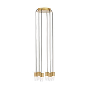 Visual Comfort Modern - SLCH39127NB - LED Chandelier - Lassell - Natural Brass