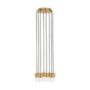 Visual Comfort Modern - SLCH39227NB - LED Chandelier - Lassell - Natural Brass