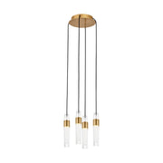 Visual Comfort Modern - SLCH39927NB - LED Chandelier - Lassell - Natural Brass