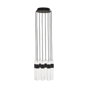 Visual Comfort Modern - SLCH40127B - LED Chandelier - Lassell - Nightshade Black
