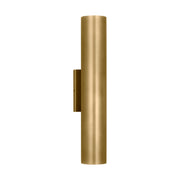 Visual Comfort Modern - SLOWS29027NB - LED Outdoor Wall Mount - Pressa - Natural Brass