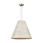 Visual Comfort Modern - SLPD12527CRNB - LED Pendant - Karam - Natural Brass