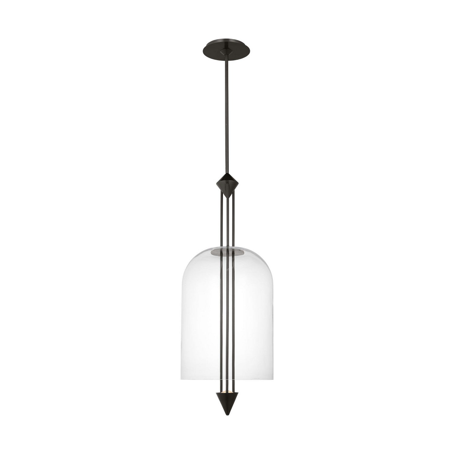 Visual Comfort Modern - SLPD31627CBZ - LED Pendant - Cathedral - Dark Bronze