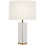 Visual Comfort Signature - ARN 3023CG/HAB-L-CL - LED Accent Lamp - Lineham - Crystal and Hand-Rubbed Antique Brass