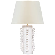 Visual Comfort Signature - ARN 3680GWC-L - LED Table Lamp - Amandine - Glossy White Crackle