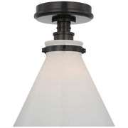 Visual Comfort Signature - CHC 4525BZ-WG - LED Flush Mount - Parkington - Bronze