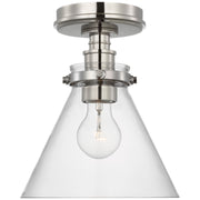 Visual Comfort Signature - CHC 4525PN-CG - LED Flush Mount - Parkington - Polished Nickel