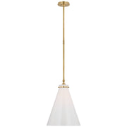 Visual Comfort Signature - CHC 5532AB-WG - LED Pendant - Parkington - Antique-Burnished Brass