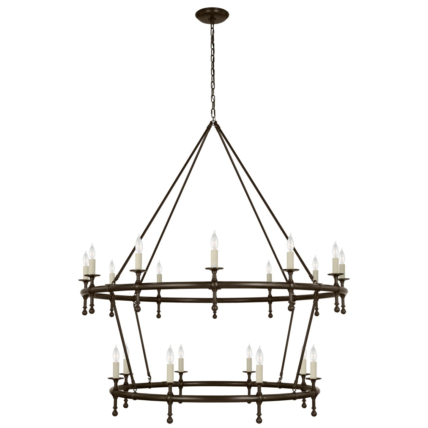Visual Comfort Signature - CHC 5825BZ - LED Chandelier - Classic - Bronze