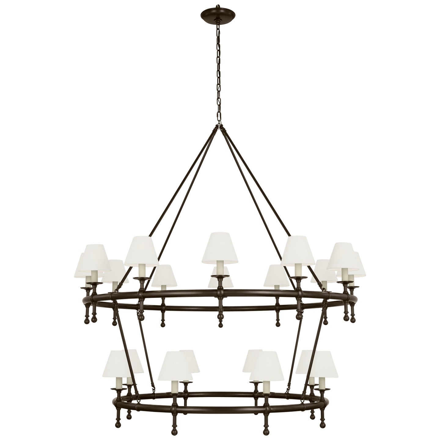 Visual Comfort Signature - CHC 5825BZ-L - LED Chandelier - Classic - Bronze