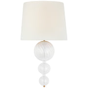 Visual Comfort Signature - JN 2004G/CG-L - LED Wall Sconce - Talia - Gild and Clear Swirled Glass