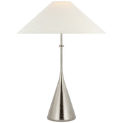 Visual Comfort Signature - KW 3710MPN-L - LED Table Lamp - Zealous - Museum Nickel