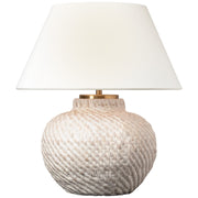 Visual Comfort Signature - MF 3004PWR-L-CL - LED Accent Lamp - Avedon - Plaster White Rattan