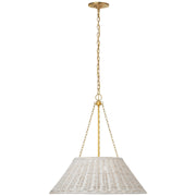 Visual Comfort Signature - MF 5032SB-WW - LED Pendant - Corinne - Soft Brass