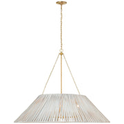Visual Comfort Signature - MF 5037SB-WW - LED Pendant - CORINNE - Soft Brass