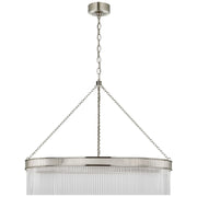 Visual Comfort Signature - MF 5175PN-CG - LED Chandelier - Menil - Polished Nickel