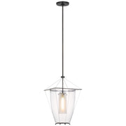 Visual Comfort Signature - RB 5092BZ-CG - LED Lantern - Ovalle - Bronze