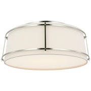 Visual Comfort Signature - S 4687PN-L/FA - LED Flush Mount - Callaway - Polished Nickel