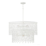 Capital Lighting - 352971WE - Seven Light Pendant - Pheobe - Matte White